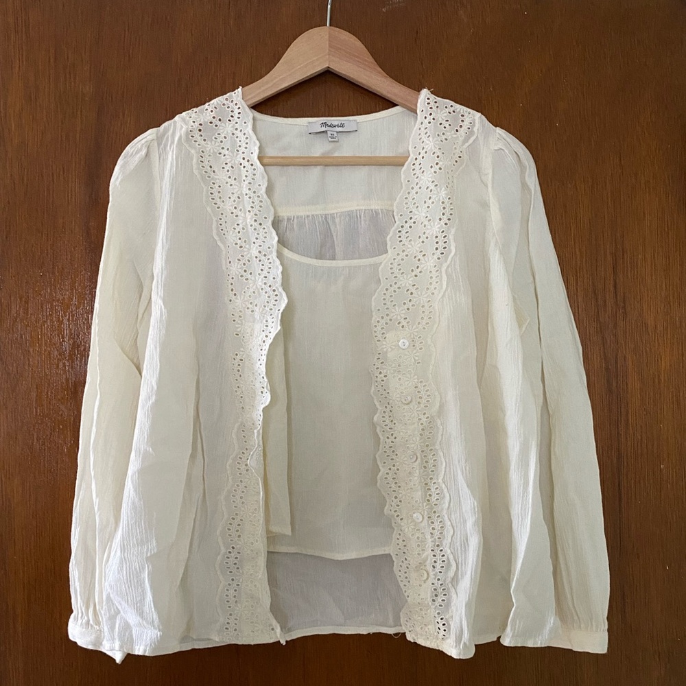 Madewell Two Piece Top Set